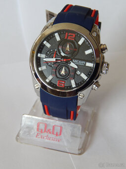 Pánské ocelové hodinky Megir s chronographem - 4