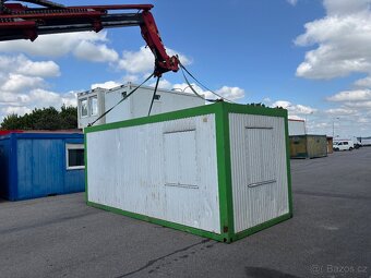 Kancelářský kontejner / 2x vstup / 6m délky - 4