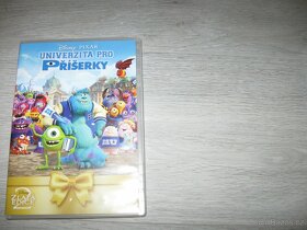 DVD Disney - Příšerky, V hlavě, Zvonilka, Letadla - 4