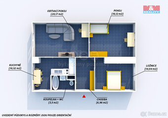 Prodej bytu 3+1, 71 m², Rokycany, ul. Boženy Němcové - 4