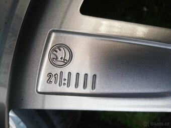 alu Škoda Octavia IV letní 205/55/17,alu Škoda Rotare 17" - 4