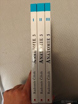 Anatomie Radomír Čihák, 3. vydání komplet sada - 4
