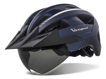 PRODÁM 2x CYKLO PŘILBU -NOVÉ . KŠILT A MAGNETICKÉ BRÝLE - 4