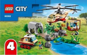 Lego CITY záchranářský vrtulník ze sady CITY 60302 - 4