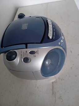 Rádio magnetofon, CD, SANYO vyrobeno v Japonsku - 4