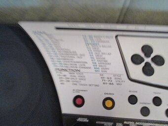 YAMAHA PSR 340-Neposílám - 4