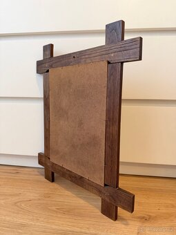 Obraz v dřevěném rámu - 4