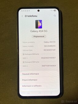 Samsung galaxy a54 5g 128gb 8gb ram - 4