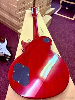 Elektrická kytara Vintage V100 LP - Cherry S/Burst - 4