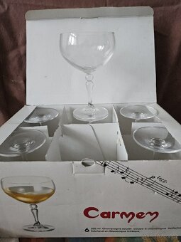 Skleničky šampus retro - 4