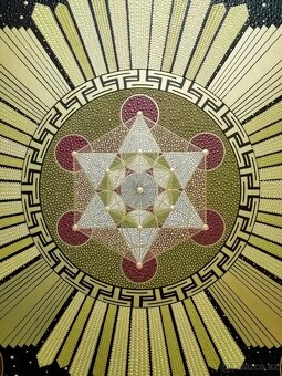 Mezi Vesmírem a Zemí 80x80 cm - 4