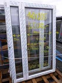 dvere prosklene 2 kridla - 4