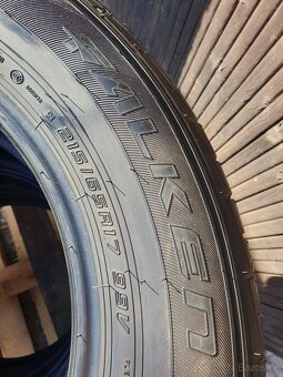 215/65/17 -2ks Falken vzorek 7mm - 4