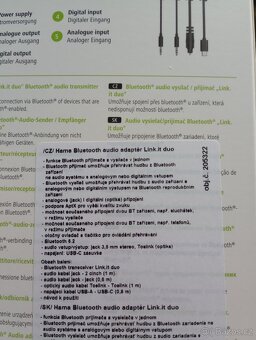 Hama Bluetooth 5.2 přijímač / vysílač - 4