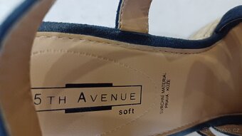 Dámské boty/ sandály na klínku 5TH AVENUE soft - nové - 4