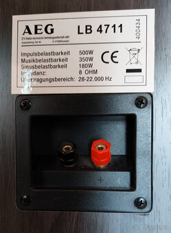 3 pásmové reproboxy AEG LB 4711 - 4