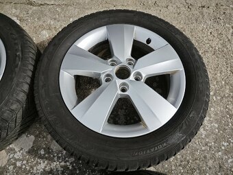 Alu Škoda Octavia 3 5/112 R16 + 205/55 R16 celo Goodyear - 4