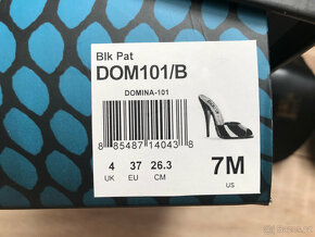 nove damske sexy pantofle nazouvaky Devious DOM101/B - 4