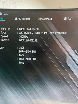 Herní PC, Ryzen 7, 16gb ram - 4