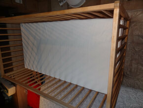 Dětská postel postýlka IKEA + matrace 60 x 120cm - 4