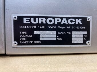 VAKUOVACÍ STROJ (EUROPACK) - 4
