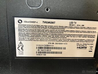 LED Televize GoGen 24” + Set top box Sencor - 4