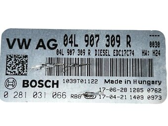 Řídící jednotka motoru CRLB 04L907309R VW Passat B8 2018 - 4
