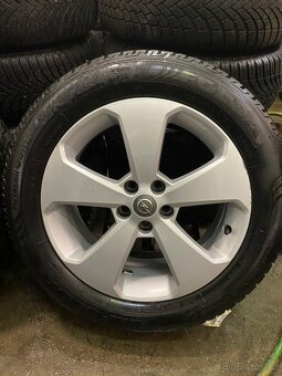5x105 R17 7J ET38 Opel Mokka + 215/60 R17 96H Zimné - 4