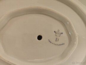 Starý omáčník značeno D s korunou Czechoslovakia - 4
