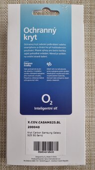 Samsung Galaxy S25 kryt carbon nejmenší verze - 4