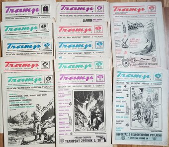 Časopisy Tramp 1996, 1991,1971, 1995, 1991, 1998. - 4