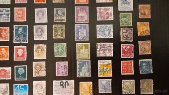 Poštovní známky Fin, Dán, Nor, Hol, Švý, Švéd  90ks - 4