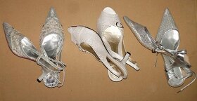 6x SVATEBNÍ ŠATY, 4x BOTY LODIČKY - RŮZNÉ - 4