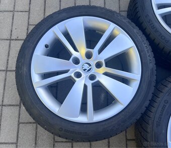 Superb - 18 Zenith + zimní 235/45 R18 Barum 8-9mm - 4