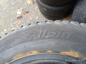 Zimní pneu+kola R16, Mercedes C220 - 4