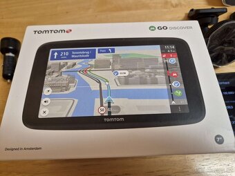 GPS navigace TomTom GO Discover 7" WiFi, Bluetooth -2x držá - 4