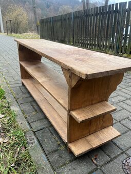 Starožitná lavice - 4