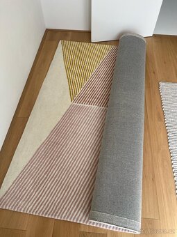 Designový koberec NJRD Rectangles Wool Rug - 4
