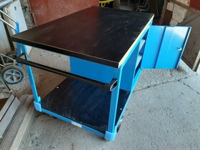 Montážní pojízdný stolek 1150x700 mm - 4