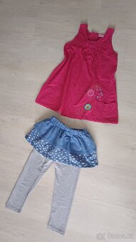 SET/ KOMPLET dívčího oblečení vel. 116 - 4