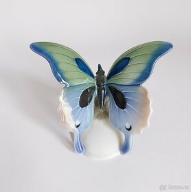 Starožitný porcelánový motýl Rosenthal - Německo - 4