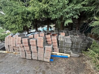 Použitá střešní krytina Tondach Stodo 12 (Contiton 12) hnědá - 4