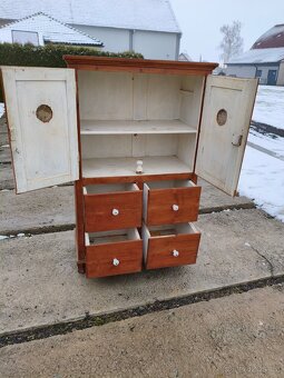 Starožitná 4šuplíková vařenka na chalupu - 4