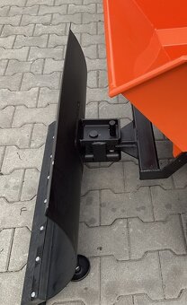 Dumper + pluh na sníh , motorové kolečko - 4