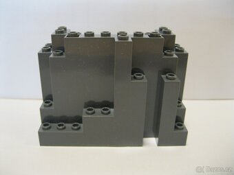 Lego castle/city kostka cihla 1x2 1,9Kč/ks a skály - 4