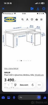 Ikea stůl - 4
