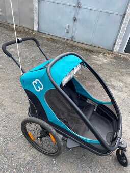 Sportovní cyklovozík Hamax Pioneer pro 2 děti - 4