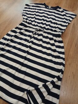 Pruhované šaty H&M vel. XL - XXL - 4
