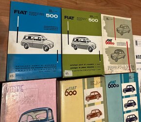Fiat 500, 600, 600D, 124spider, 1100, 1200cabrio - 4