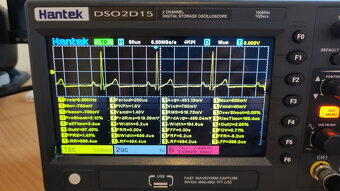 Osciloskop Hantek DSO2D15 150MHz s generátorem 25MHz NOVÝ - 4